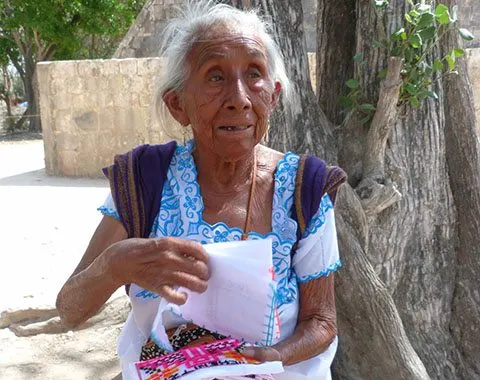 Mayan woman