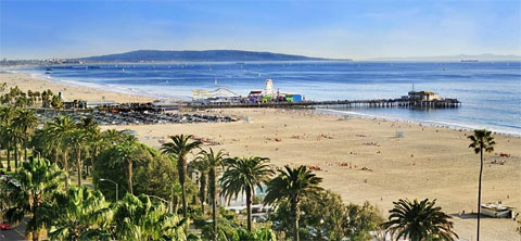 Start the Pacific Coast Highway road trip in Santa Monica