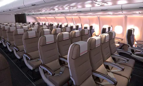 Fiji Airways economy class