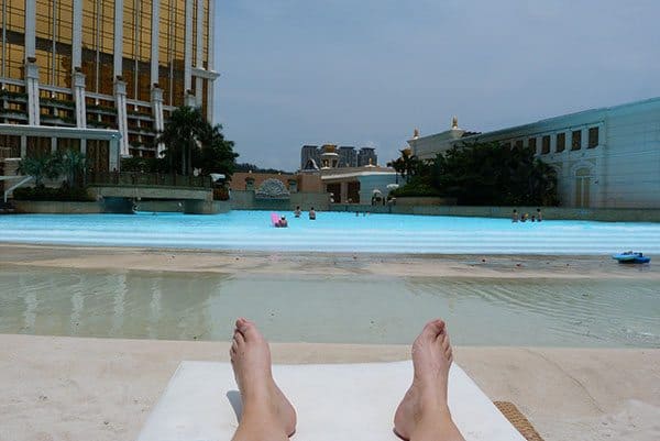 Banyan Tree wave pool Macau