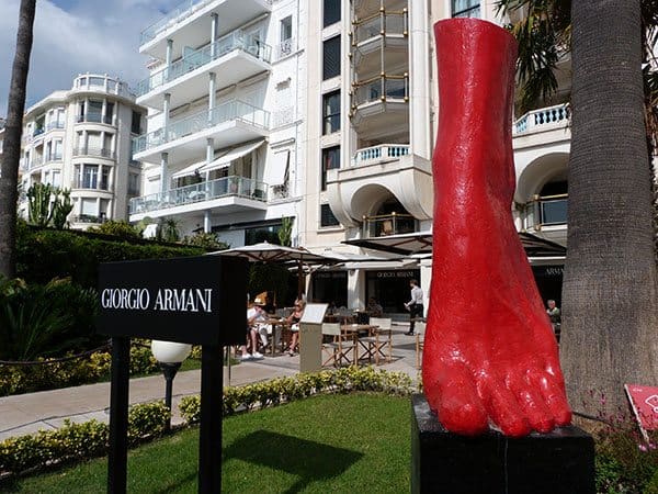 Georgio Armani cafe