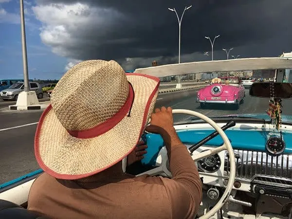 Classic car in Cuba