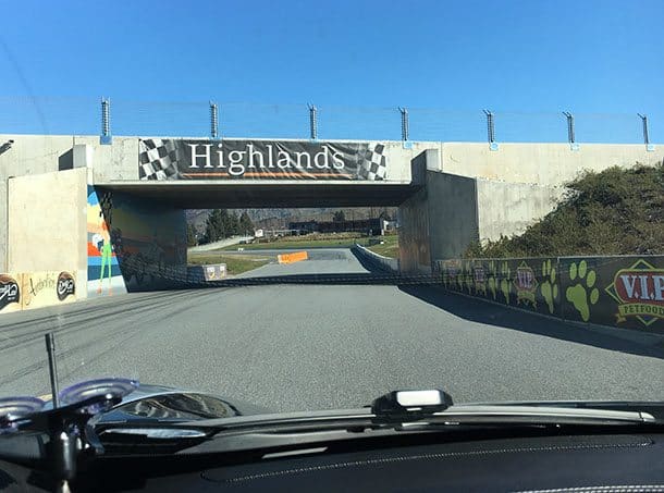 Highlands motorsport race track