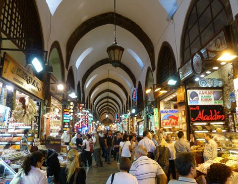 Istanbul spice market