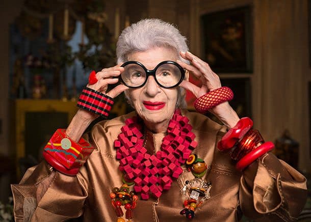 Iris Apfel fashion cruise