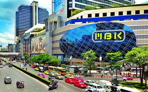 MBK Plaza shopping Bangkok