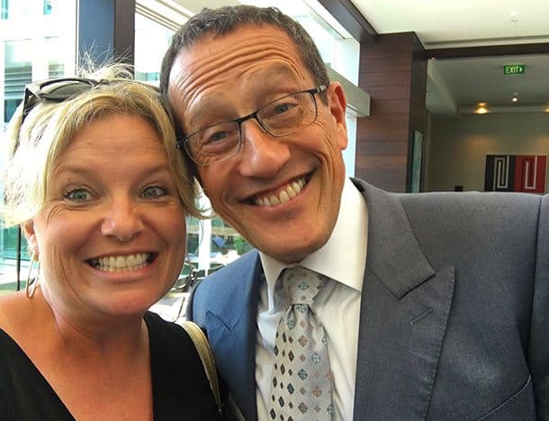 Selfie with Richard Quest