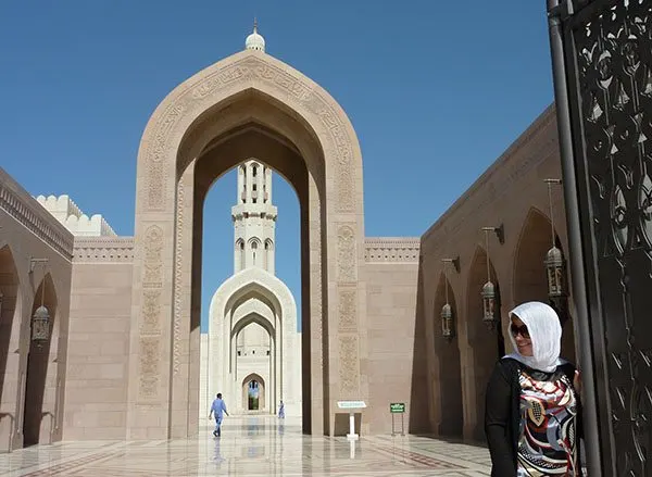 Oman mosque