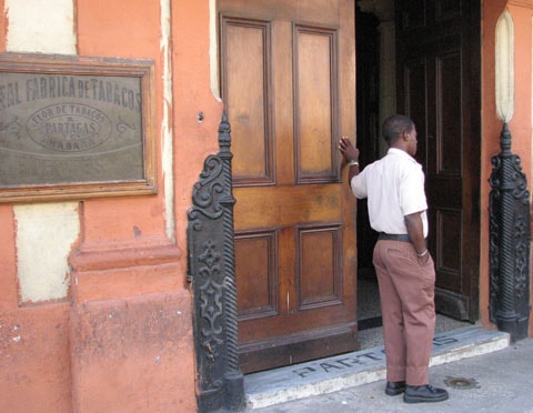 Partagas factory Partagas