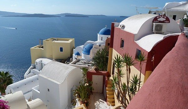 Santorini honeymoon