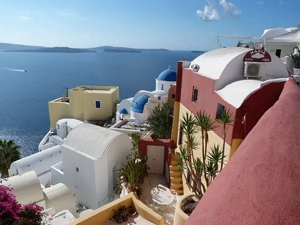 Santorini honeymoon