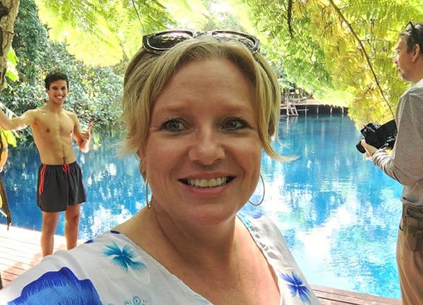 Blue hole Santo