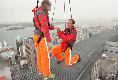 Auckland sky jump proposal