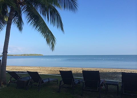 Sofitel Fiji sea