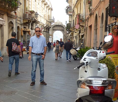 Taormina Taormina street