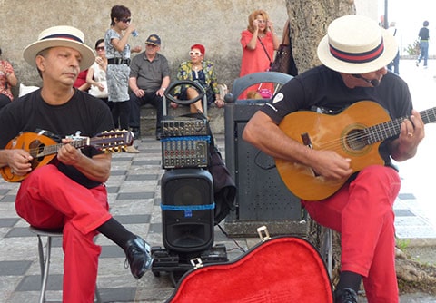 Taormina buskers