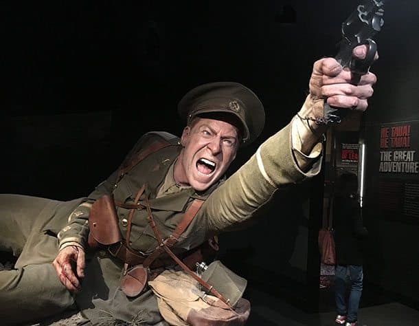 Te Papa WWI Gallipoli exhibit
