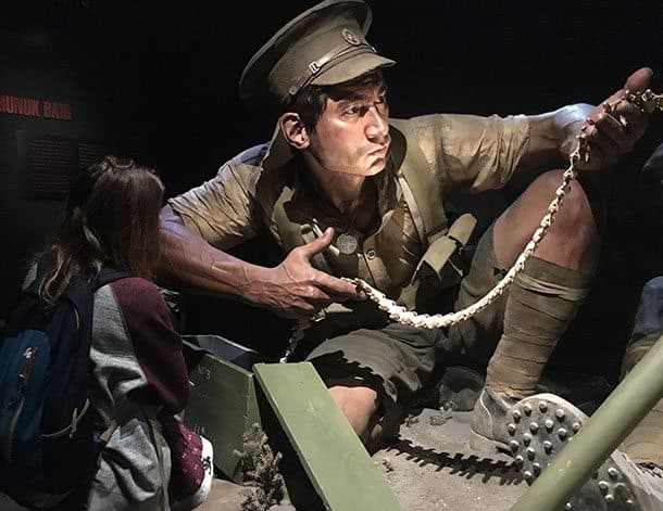 Te Papa WWI Gallipoli exhibit