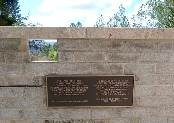 WWII cemetery New Caledonia
