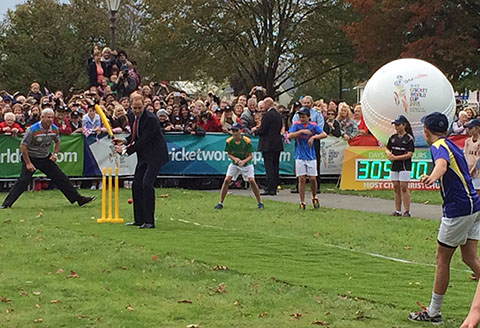 Prince William cricket Christchurch