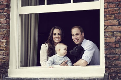 Wills, Kate and George