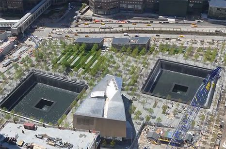 Twin Tower memorial