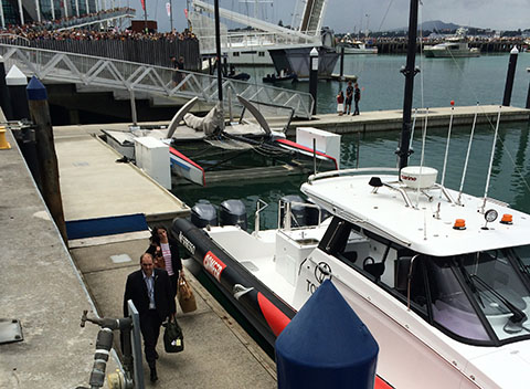 America's Cup Auckland Royal Visit NZ