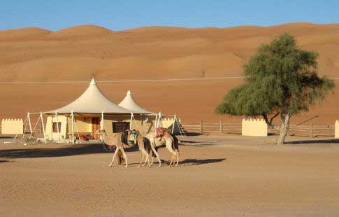 Oman desert camp