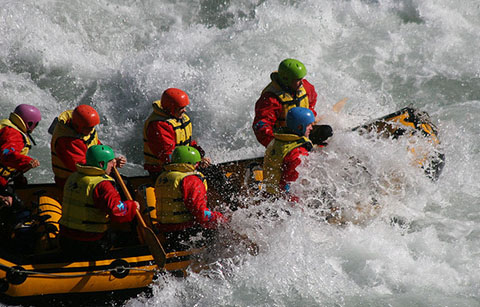 white water rafting Rangitata